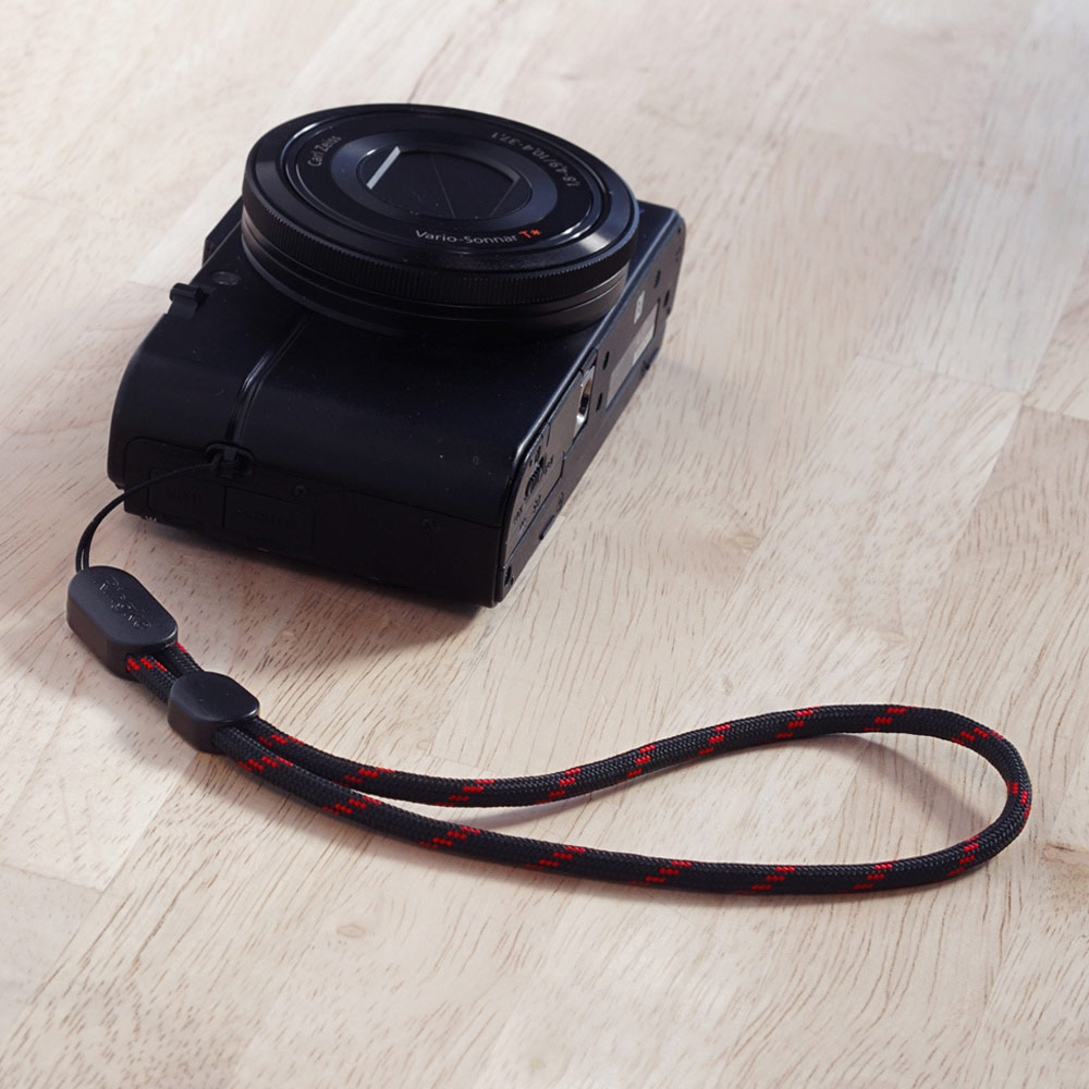 Picture of Ringke Paracord Lanyard Wrist Strap (Black Ruby)