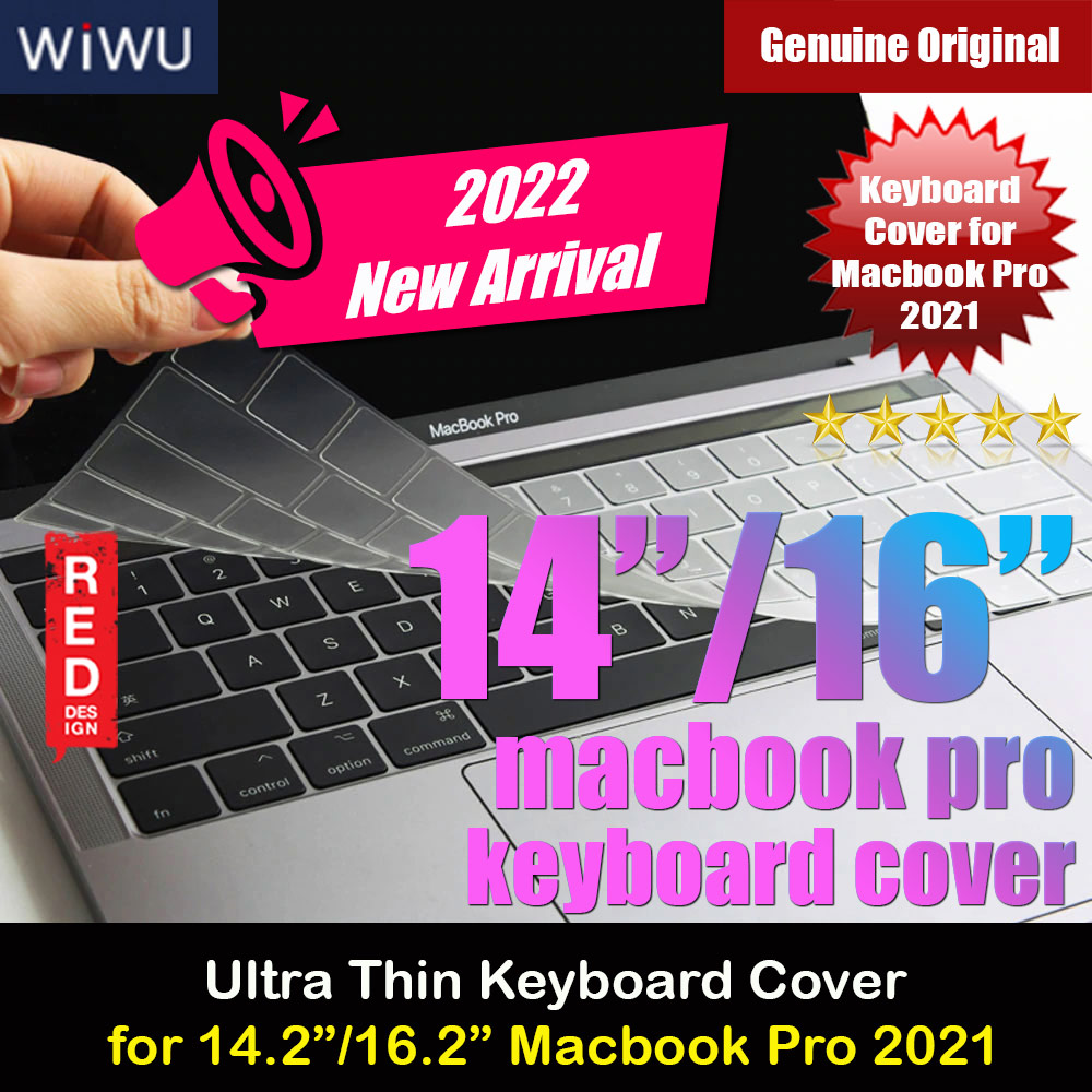 Picture of WIWU High Transparency Ultra Thin Keyboard Cover Protector for Macbook Pro 14.2" 2021 A2442 Macbook Pro 16.2" 2021 A2485 M1 Pro M1 Pro Max 2021 Apple Macbook Pro 16.2 2021- Apple Macbook Pro 16.2 2021 Cases, Apple Macbook Pro 16.2 2021 Covers, iPad Cases and a wide selection of Apple Macbook Pro 16.2 2021 Accessories in Malaysia, Sabah, Sarawak and Singapore 