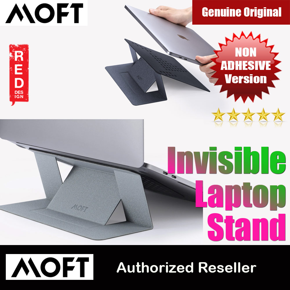 Picture of MOFT Invisible Laptop Stand NON Adhesive with Holes for Heat Dissipation for Laptop Macbook Air 13 M1 Macbook Pro 13 M1 (Silver) �Apple MacBook Air 13\" 2020- �Apple MacBook Air 13\" 2020 Cases, �Apple MacBook Air 13\" 2020 Covers, iPad Cases and a wide selection of �Apple MacBook Air 13\" 2020 Accessories in Malaysia, Sabah, Sarawak and Singapore 