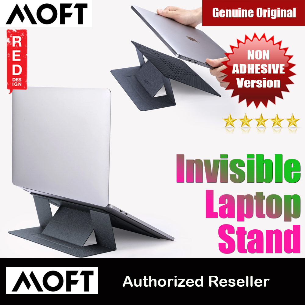 Picture of MOFT Invisible Laptop Stand NON Adhesive with Holes for Heat Dissipation for Laptop Macbook Air 13 M1 Macbook Pro 13 M1 (Space Grey) �Apple MacBook Air 13\" 2020- �Apple MacBook Air 13\" 2020 Cases, �Apple MacBook Air 13\" 2020 Covers, iPad Cases and a wide selection of �Apple MacBook Air 13\" 2020 Accessories in Malaysia, Sabah, Sarawak and Singapore 