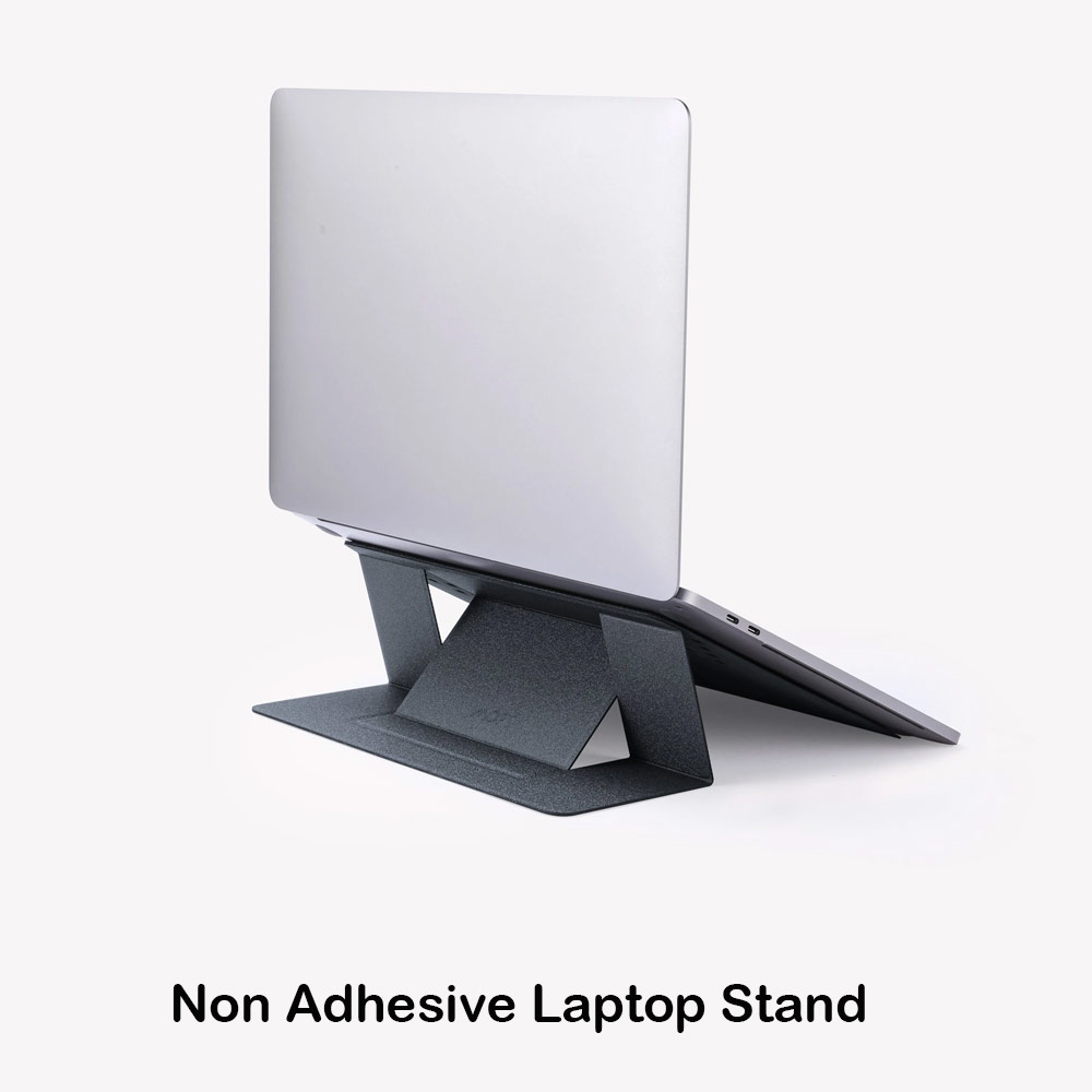 Picture of �Apple MacBook Air 13\" 2020  | MOFT Invisible Laptop Stand NON Adhesive with Holes for Heat Dissipation for Laptop Macbook Air 13 M1 Macbook Pro 13 M1 (Space Grey)