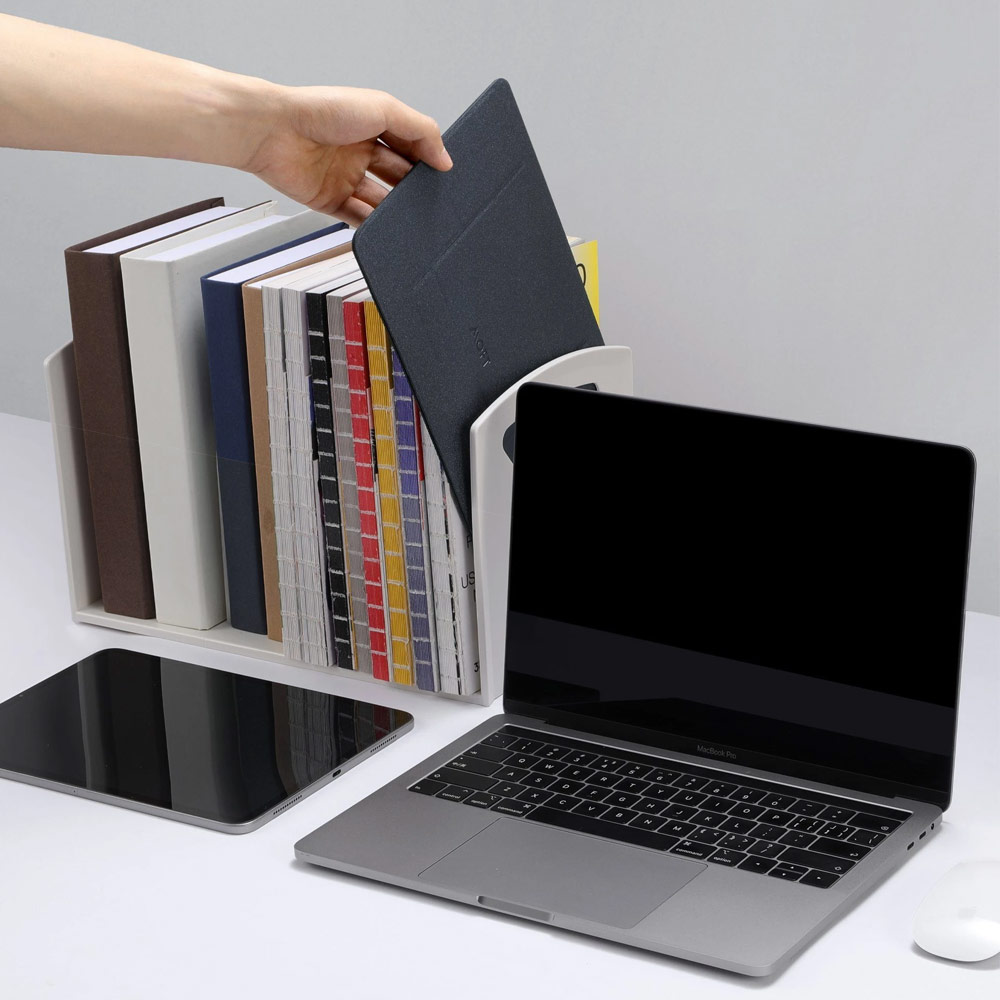 Picture of �Apple MacBook Air 13\" 2020  | MOFT Invisible Laptop Stand NON Adhesive with Holes for Heat Dissipation for Laptop Macbook Air 13 M1 Macbook Pro 13 M1 (Space Grey)