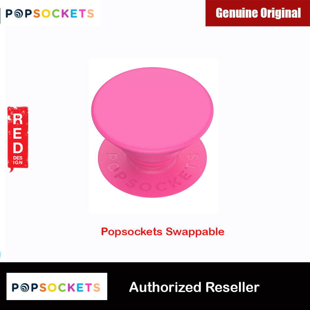 Picture of Popsockets PopGrip Swappable (Neon Pink) Red Design- Red Design Cases, Red Design Covers, iPad Cases and a wide selection of Red Design Accessories in Malaysia, Sabah, Sarawak and Singapore 