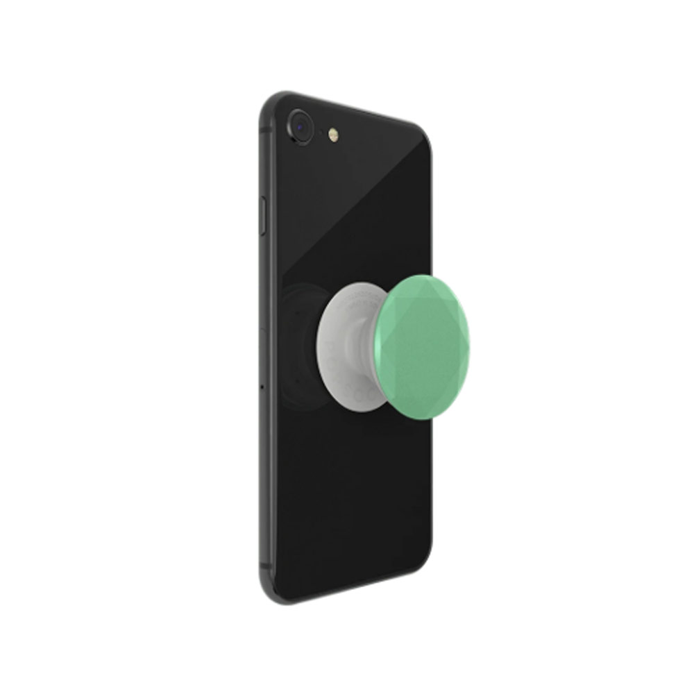 Picture of Popsockets PopGrip Swappable Premium Collection (Metallic Diamond Ultra Mint)