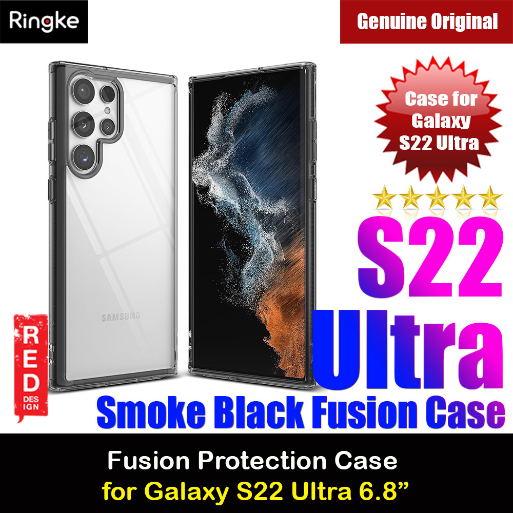Picture of Ringke Fusion Protection Case for Samsung Galaxy S22 Ultra 6.8 (Smoke Black) �Samsung Galaxy S22 Ultra 5G 6.8- �Samsung Galaxy S22 Ultra 5G 6.8 Cases, �Samsung Galaxy S22 Ultra 5G 6.8 Covers, iPad Cases and a wide selection of �Samsung Galaxy S22 Ultra 5G 6.8 Accessories in Malaysia, Sabah, Sarawak and Singapore 
