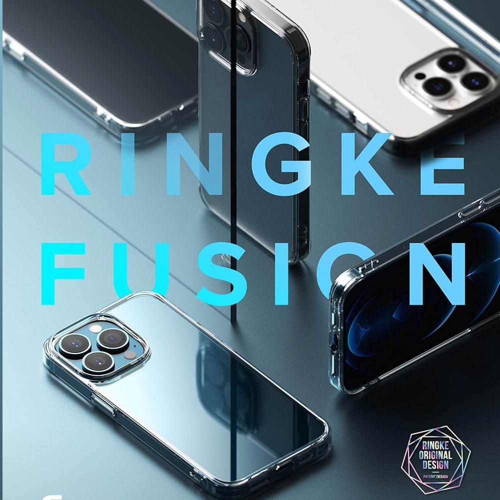 Picture of  Apple iPhone 13 Pro Max 6.7 Case | Ringke Fusion Protection Case for Apple iPhone 13 Pro Max 6.7 (Clear)