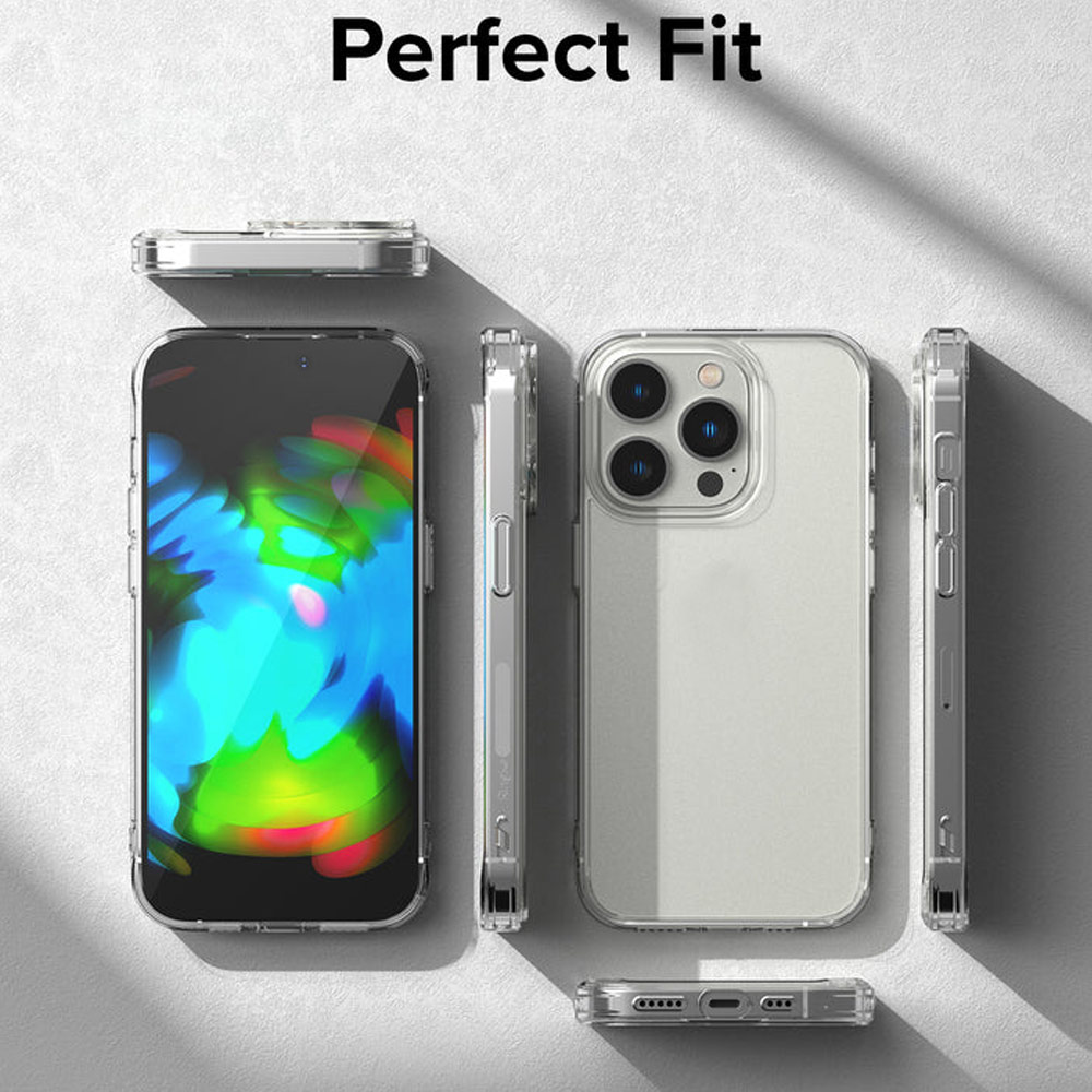 Picture of  Apple iPhone 14 Pro 6.1 Case | Ringke Fusion Matte Protection Case for Apple iPhone 14 Pro 6.1 (Matte Clear)