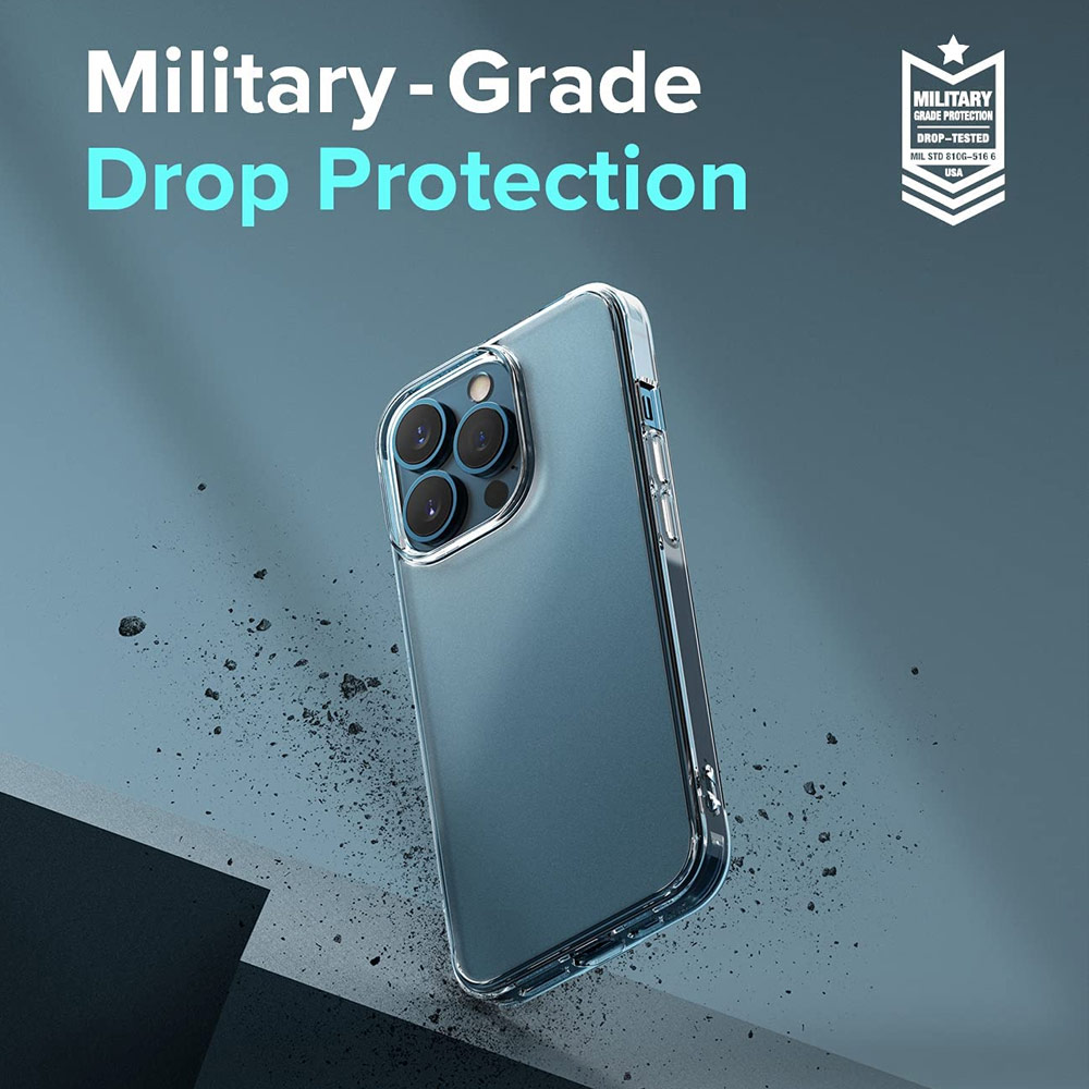Picture of �Apple iPhone 13 Pro 6.1 Case | Ringke Fusion Matte Protection Case for Apple iPhone 13 Pro 6.1 (Matte Clear)