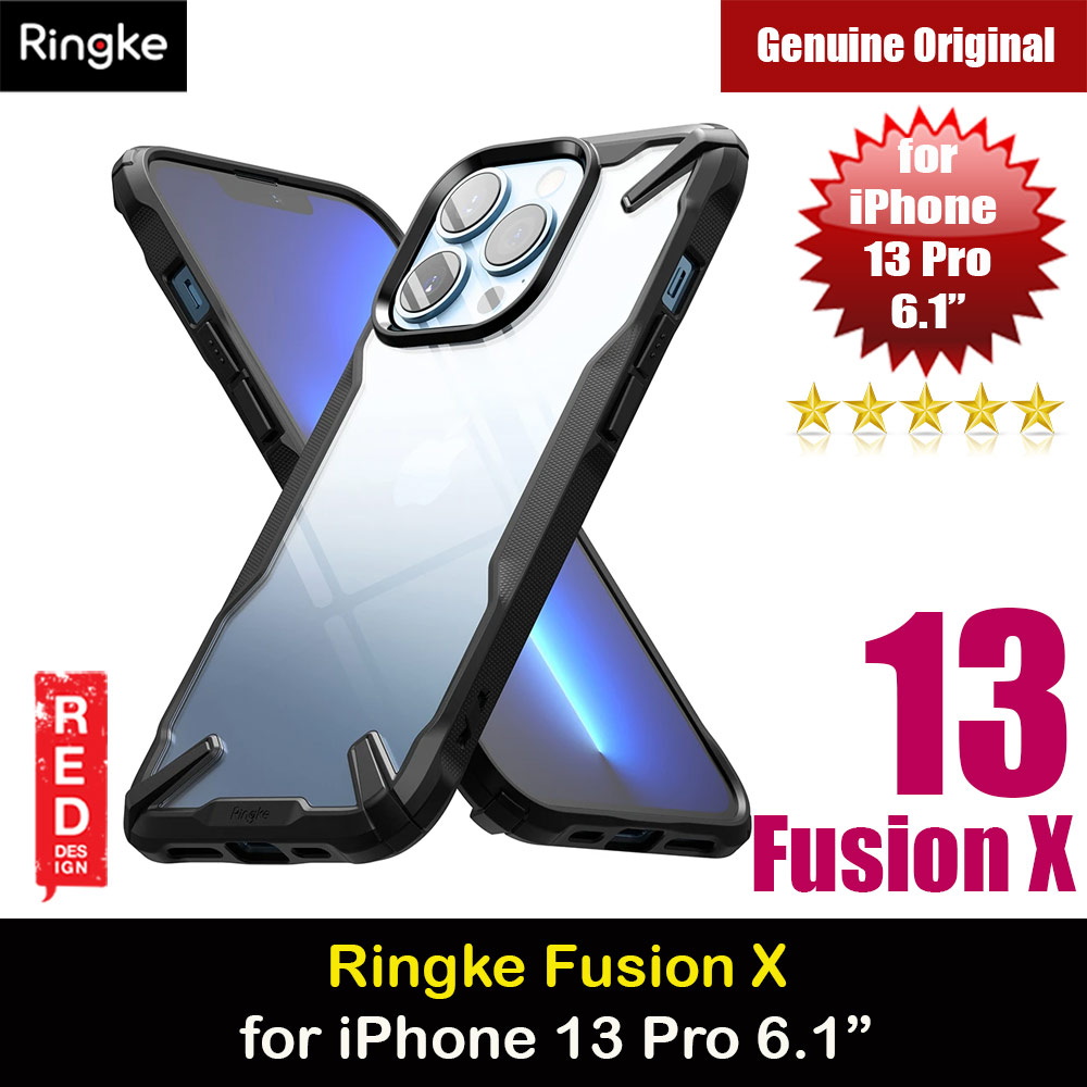 Picture of Ringke Fusion X Protection Case for Apple iPhone 13 Pro 6.1 (Black) �Apple iPhone 13 Pro 6.1- �Apple iPhone 13 Pro 6.1 Cases, �Apple iPhone 13 Pro 6.1 Covers, iPad Cases and a wide selection of �Apple iPhone 13 Pro 6.1 Accessories in Malaysia, Sabah, Sarawak and Singapore 