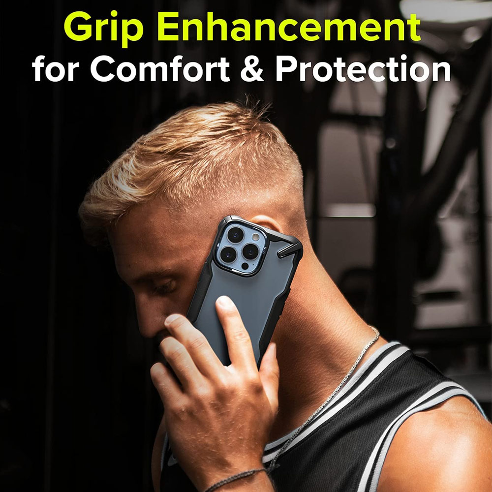 Picture of  Apple iPhone 13 Pro Max 6.7 Case | Ringke Fusion X Protection Case for Apple iPhone 13 Pro Max 6.7 (Black)