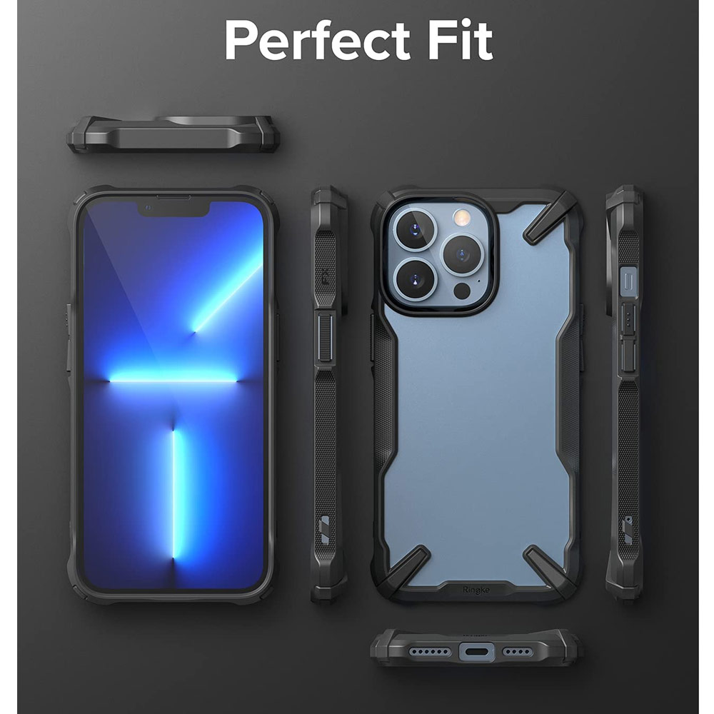 Picture of  Apple iPhone 13 Pro Max 6.7 Case | Ringke Fusion X Protection Case for Apple iPhone 13 Pro Max 6.7 (Black)