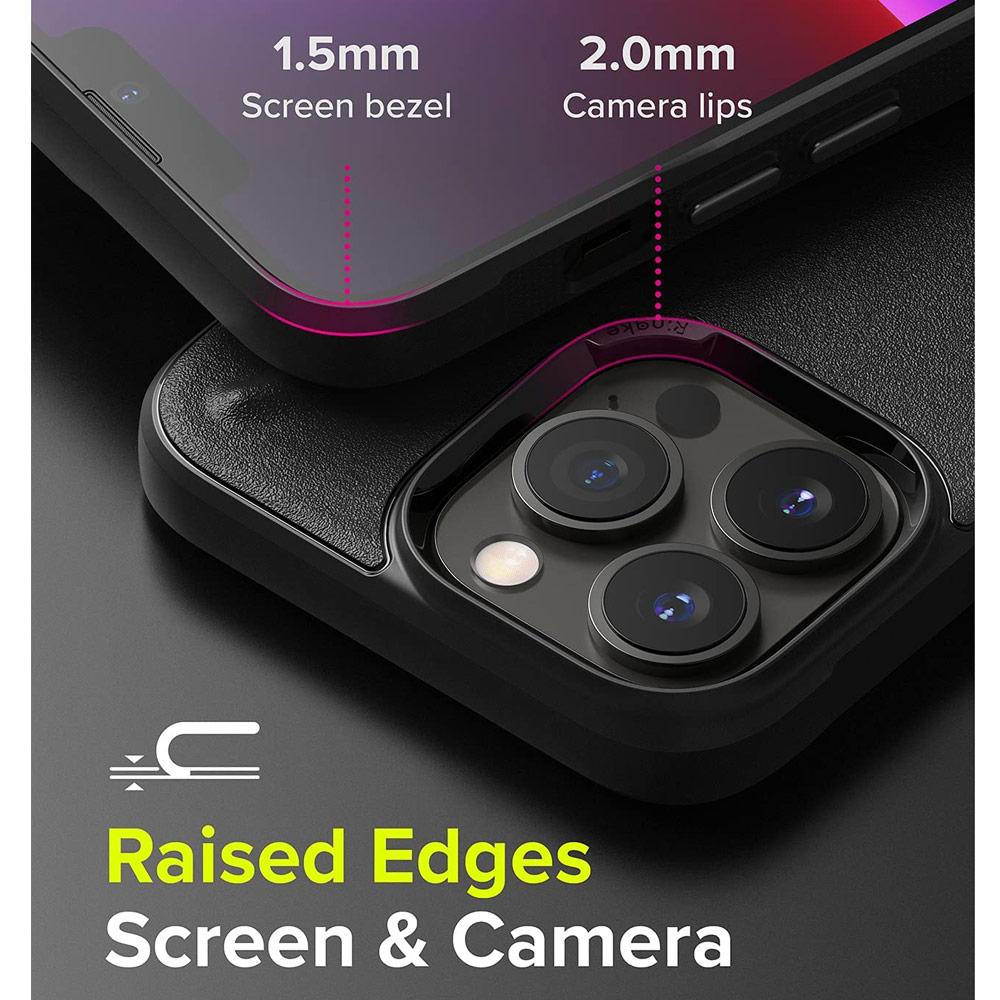 Picture of  Apple iPhone 13 Pro Max 6.7 Case | Ringke Onyx Protection Case for Apple iPhone 13 Pro Max 6.7 (Black)