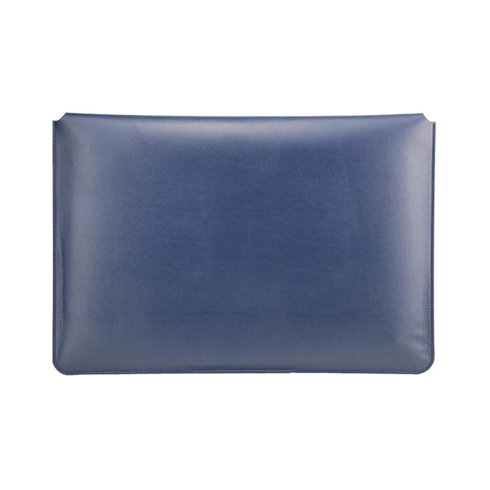 Picture of �Apple MacBook Pro 13\" 2020 Case | Switchasy EasyStand Classic Hand Stitched Leather Sleeve Carry Case Standable Design for Macbook Air 13 M1 2020 2021 Macbook Pro 13 2020 2021 13 inches Laptop (Midnight Blue)